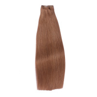 10 x Tape In - 5 Dunkelblond - Hair Extensions - 2,5g - NOVON EXTENTIONS 40 cm