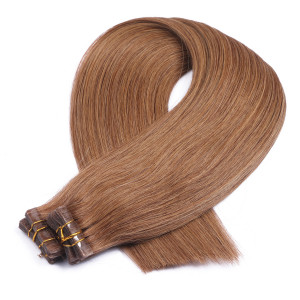 10 x Tape In - 9 Mittelblond - Hair Extensions - 2,5g - NOVON EXTENTIONS 50 cm