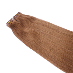 10 x Tape In - 9 Mittelblond - Hair Extensions - 2,5g - NOVON EXTENTIONS 50 cm