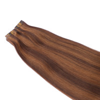10 x Tape In - 4/30 Gesträhnt - Hair Extensions - 2,5g - NOVON EXTENTIONS 60 cm