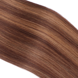10 x Tape In - 6/12 Gesträhnt - Hair Extensions - 2,5g - NOVON EXTENTIONS 60 cm