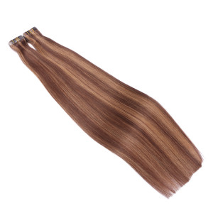 10 x Tape In - 6/12 Gesträhnt - Hair Extensions - 2,5g - NOVON EXTENTIONS 60 cm