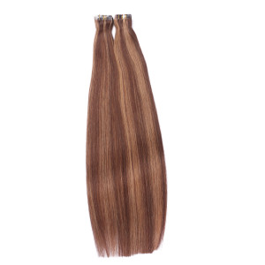 10 x Tape In - 6/12 Gesträhnt - Hair Extensions - 2,5g - NOVON EXTENTIONS 60 cm