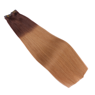 10 x Tape In - 6/27 Ombre - Hair Extensions - 2,5g - NOVON EXTENTIONS 40 cm