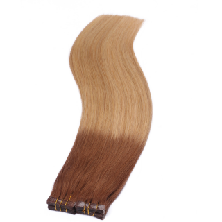 10 x Tape In - 12/26 Ombre - Hair Extensions - 2,5g - NOVON EXTENTIONS 40 cm