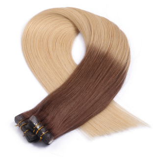 10 x Tape In - 17/20 Ombre - Hair Extensions - 2,5g - NOVON EXTENTIONS 70 cm