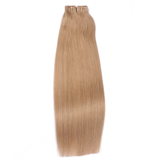 10 x Tape In - 16 Hellblond Natur - Hair Extensions - 2,5g - NOVON EXTENTIONS 50 cm