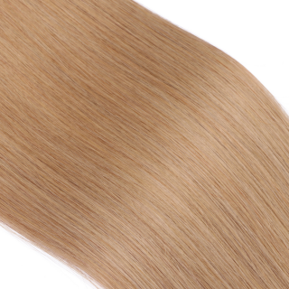 10 x Tape In - 16 Hellblond Natur - Hair Extensions - 2,5g - NOVON EXTENTIONS 60 cm