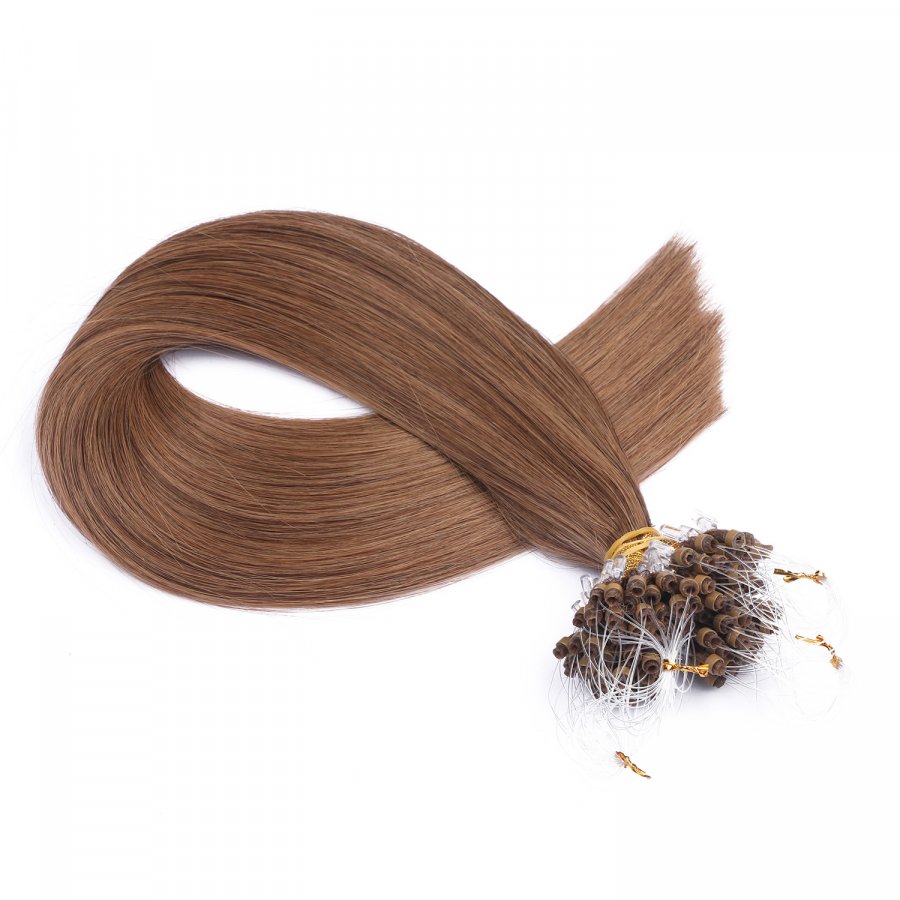 Microring Extensions #7 Mittelnaturblond aus Remy-Echthaar