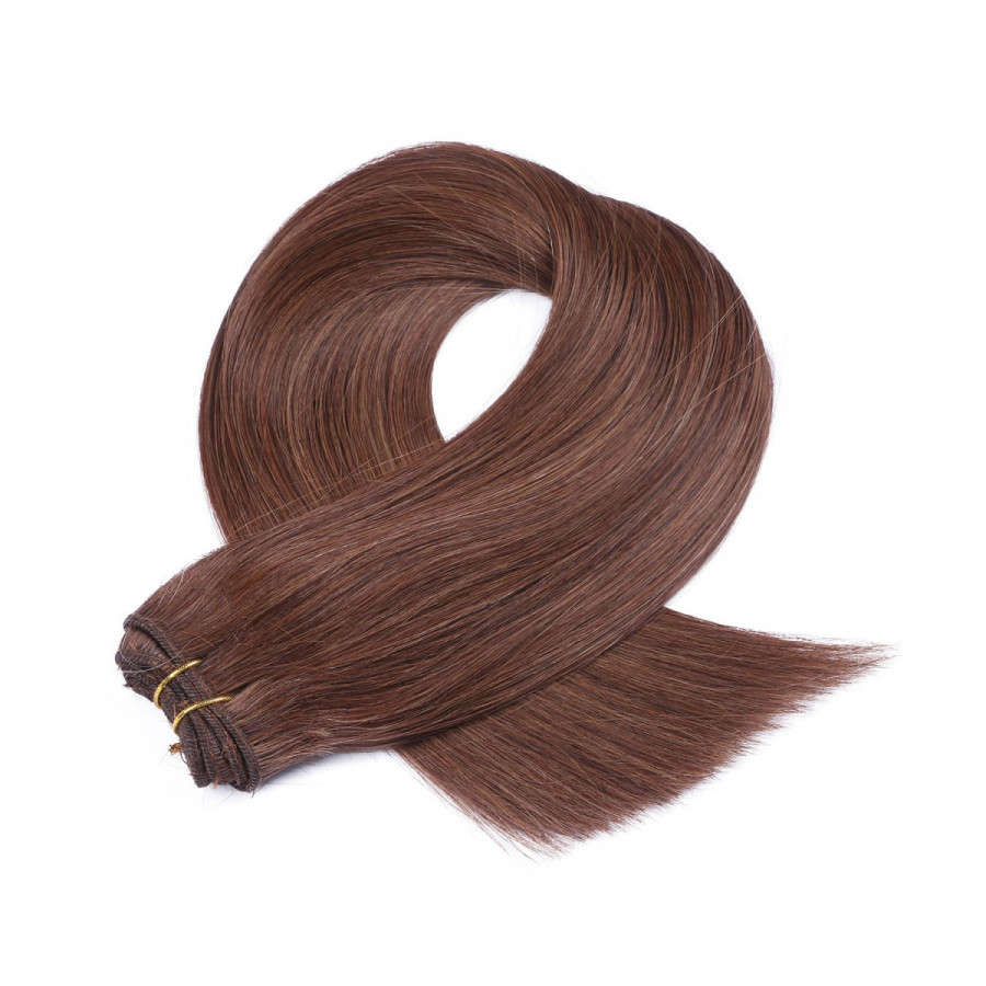 Echthaar Tressen - Weft Extentions - 4 S box