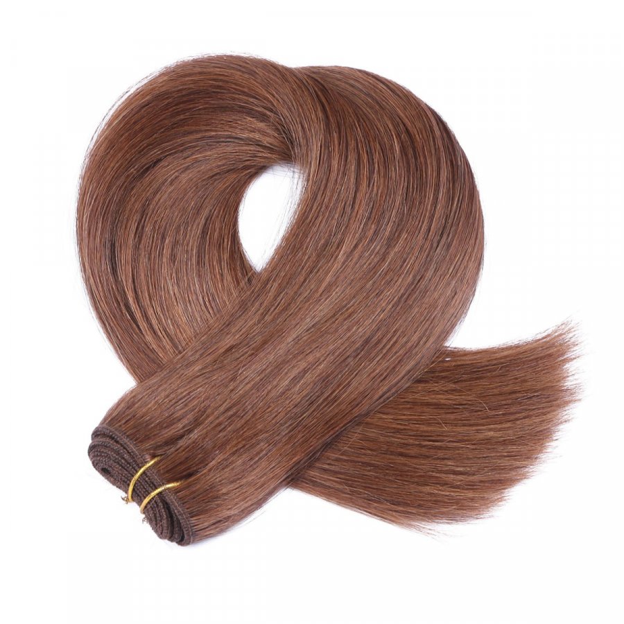 Tressen Extensions #6 Braun – 100  box