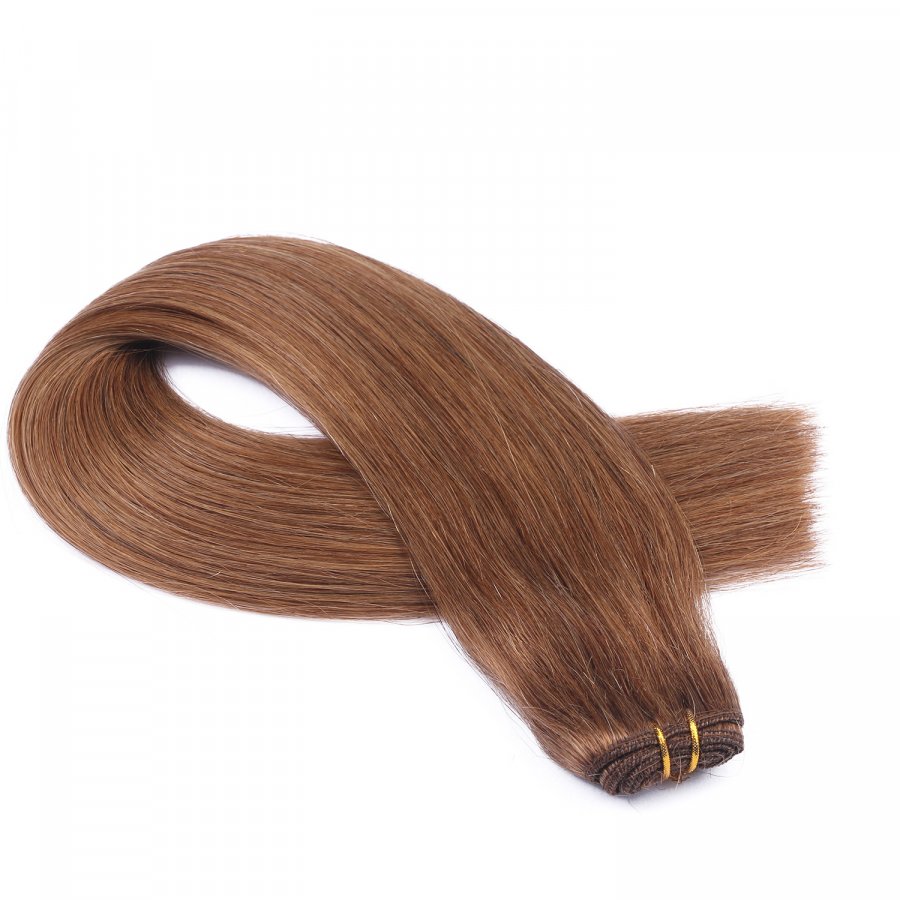 Tressen Extensions #9 Mittelblond aus Remy-Echthaar