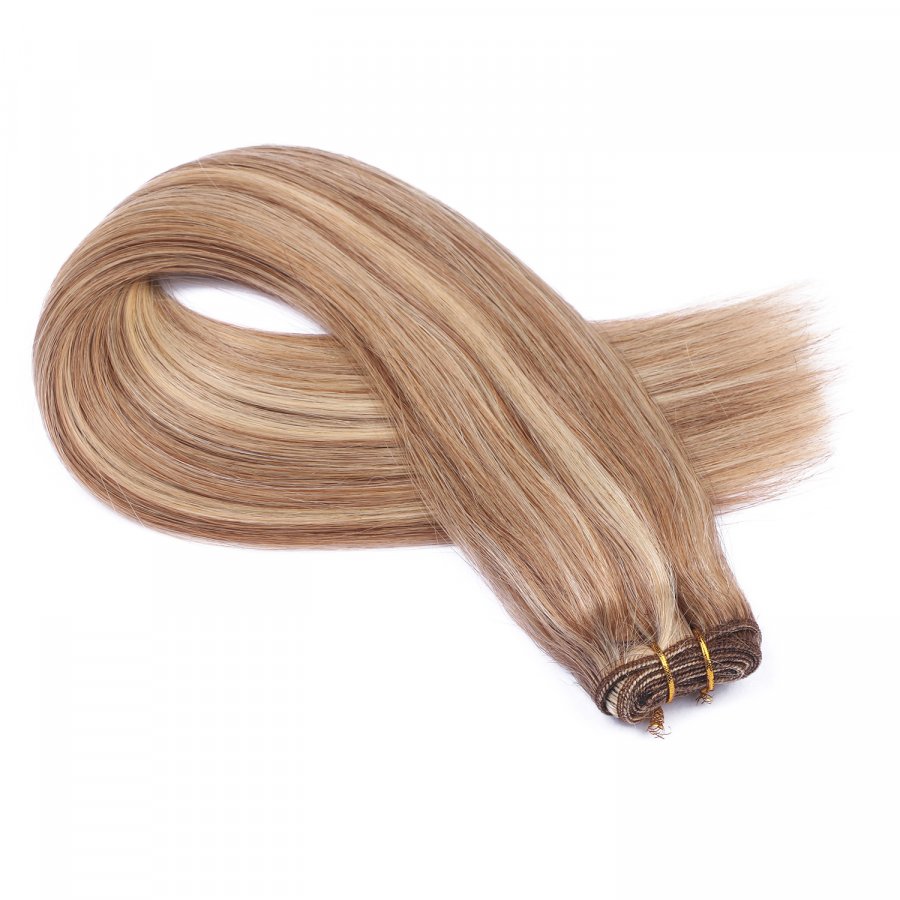 Tressen Extensions #18/24 Gesträhnt aus Remy-Echthaar