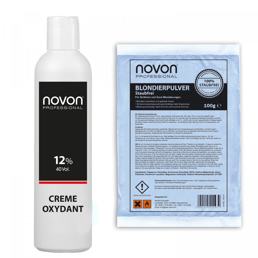 Novon Blondier-Set 12 % – 200 ml + box