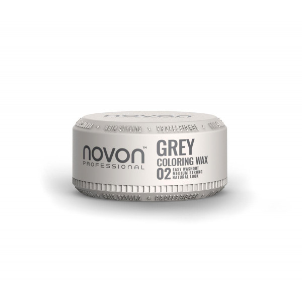 Novon Professional Coloring Wax - 02 GREY - 100ml