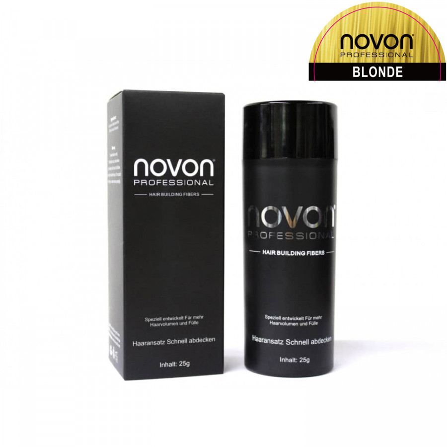 Novon Professional Hair Building Fiber - Blond 25g -...