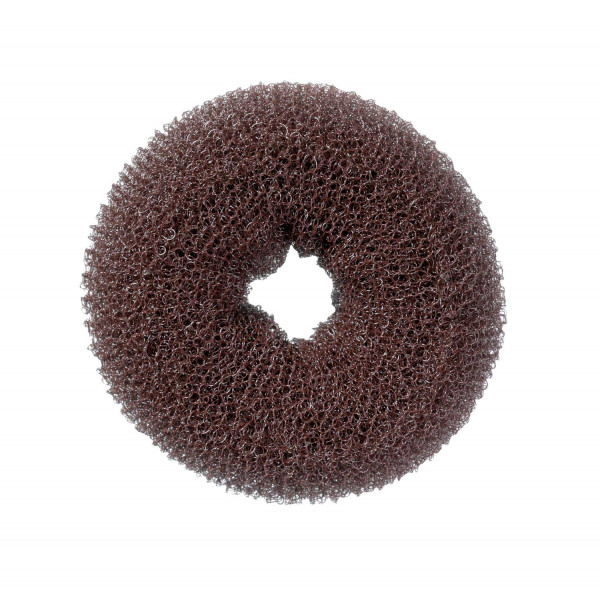 Novon Professional - Knotenrolle, Haarunterlage - Donutkissen - Braun
