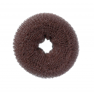 Novon Professional - Knotenrolle, Haarunterlage - Donutkissen - Braun