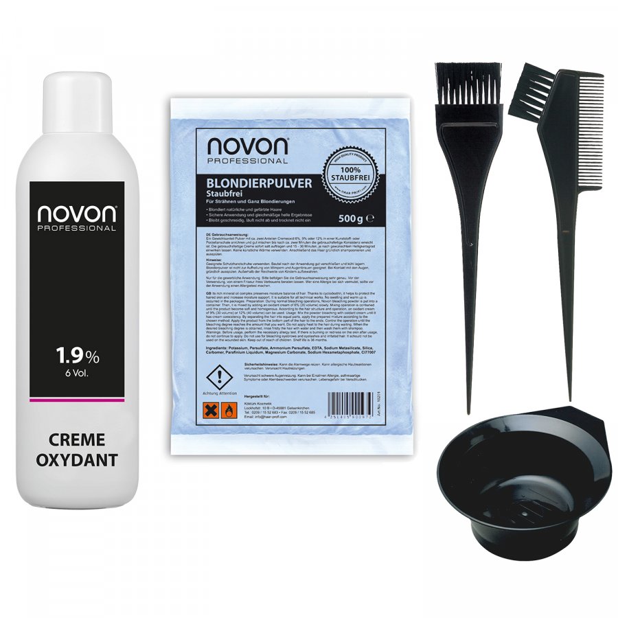 Novon Blondier-Set Pro 1,9 % – 1 Liter + 500 g inkl. Z