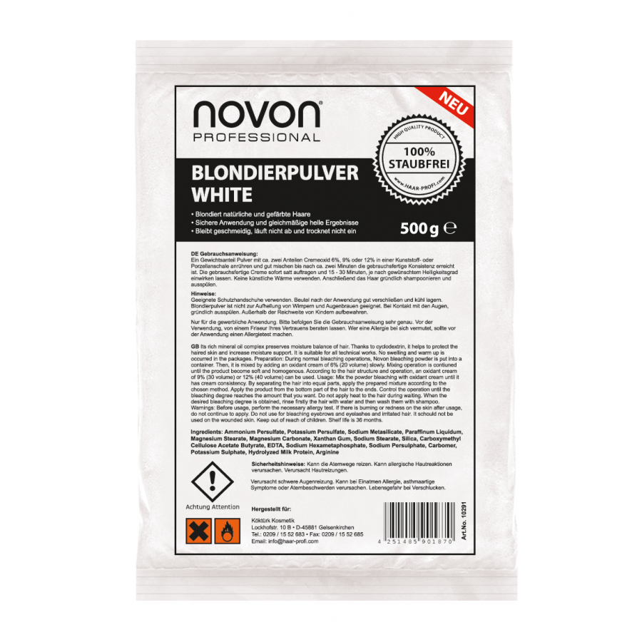 Novon Blondierpulver White 500 g box