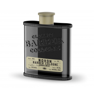 Novon Classic Barber Cologne - Black - Sandalwood -  150ml