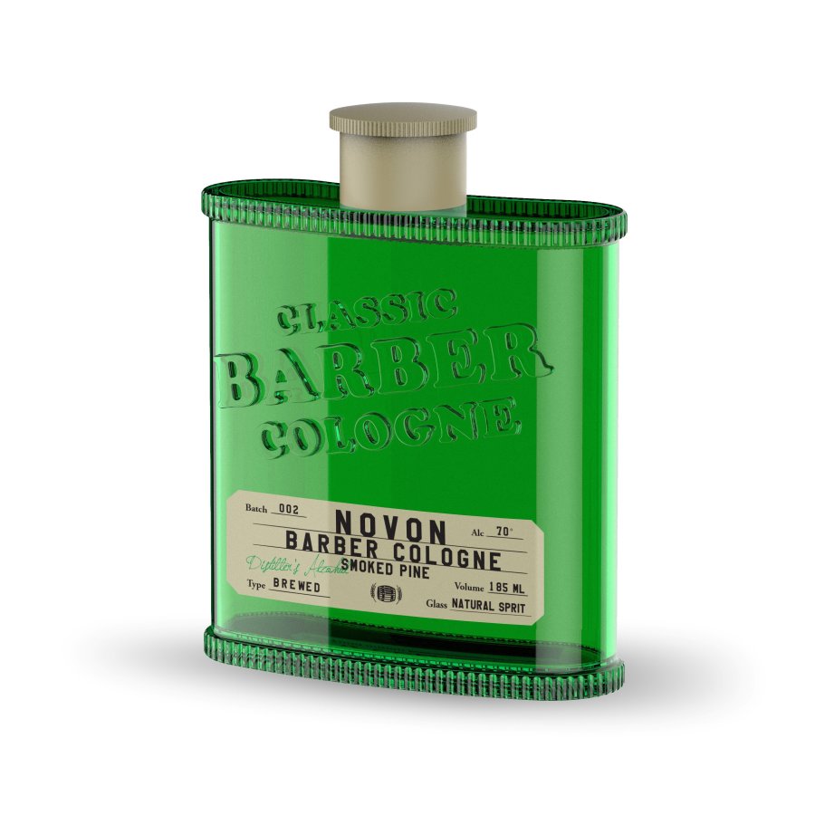 Novon Classic Barber Cologne Smoked Pine Green 150 ml