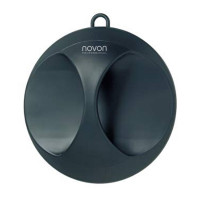 Novon Professional - Kabinettspiegel 25cm Schwarz Matt - Handspiegel