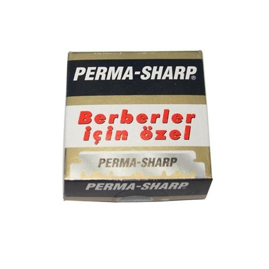 Perma Sharp Rasierklingen halbe Blattkli box
