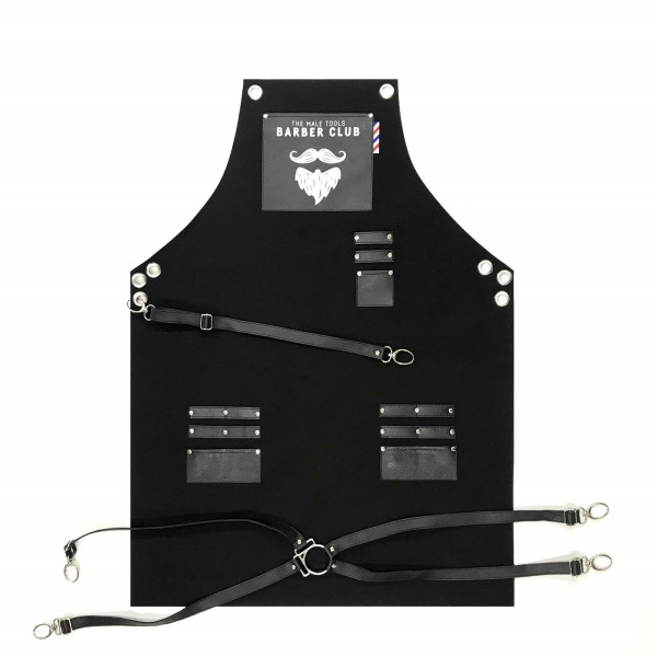 Novon Professional Barber Schürze Apron - Lederschürze - Werkzeugschürze Model 001