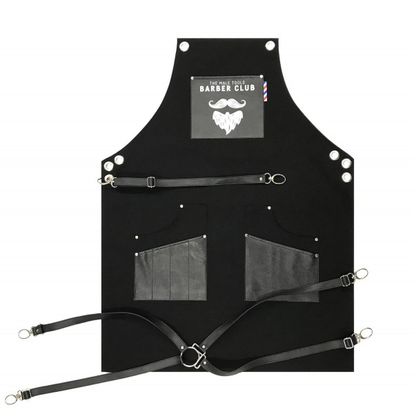 Novon Professional Barber Schürze Apron - Lederschürze - Werkzeugschürze Model 004