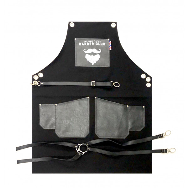 Novon Professional Barber Schürze Apron - Lederschürze - Werkzeugschürze Model 013