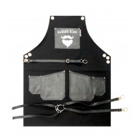 Novon Professional Barber Schürze Apron - Lederschürze - Werkzeugschürze Model 013