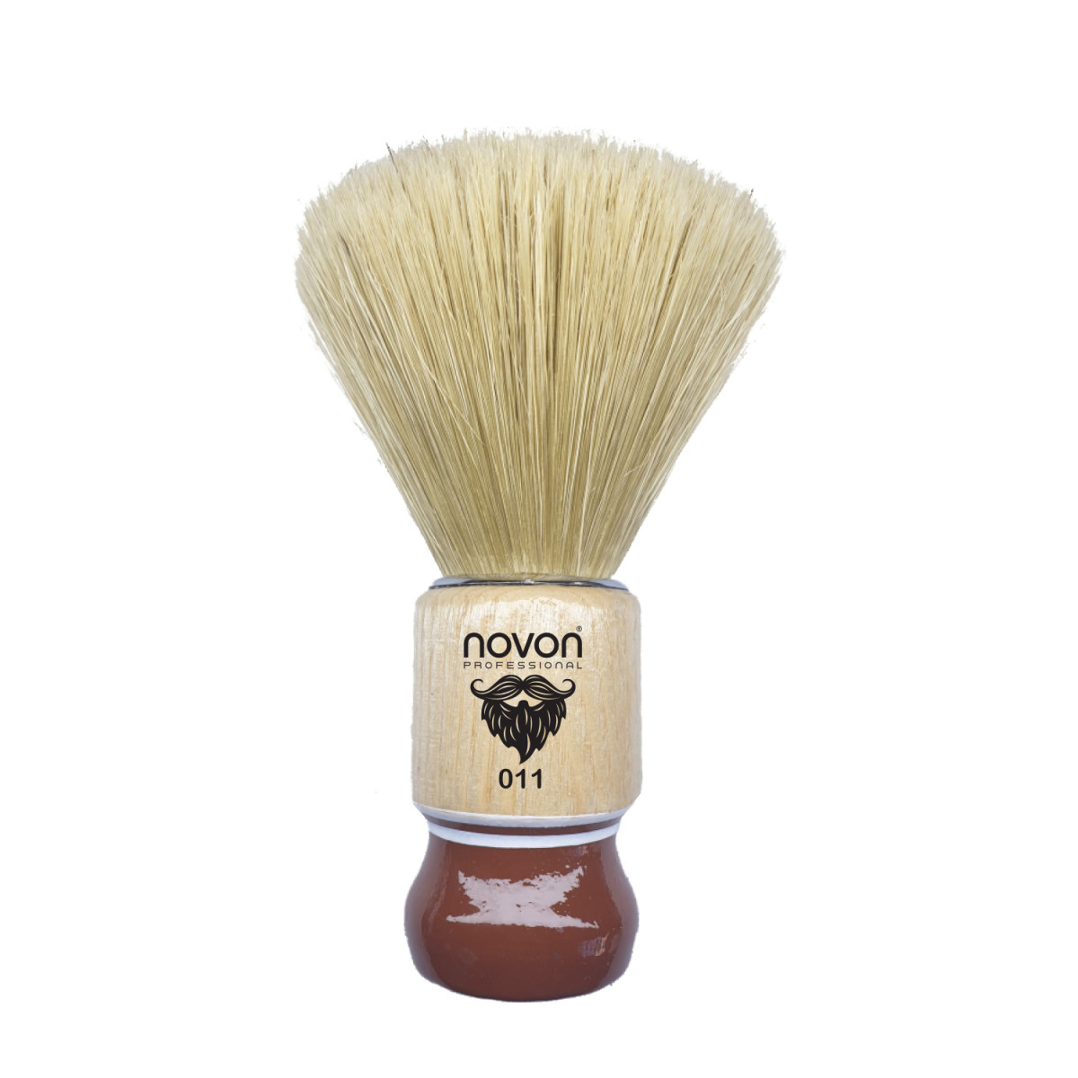 Novon Rasierpinsel / Shaving Brush Mod. 011 Brown