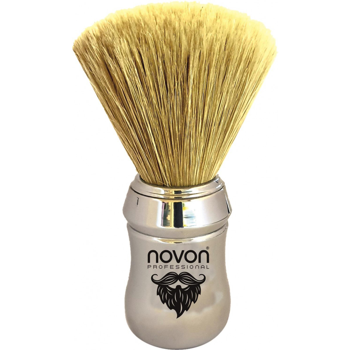 Novon Rasierpinsel / Shaving Brush Mod. 033 Chrome