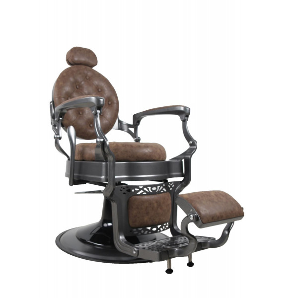 Barber Chair - THE CHESTER - Herrenstuhl - Vintage Light Brown