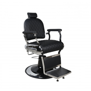 Barber Chair - TIGER - Herrenstuhl - Black