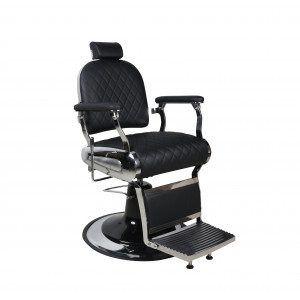 Barber Chair - TIGER - Herrenstuhl - Black
