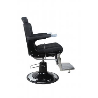 Barber Chair - THE EMPEROR - Herrenstuhl - Black