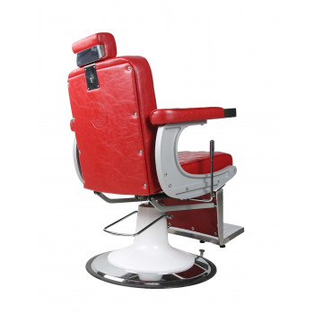 Barber Chair - THE EMPEROR - Herrenstuhl - Red