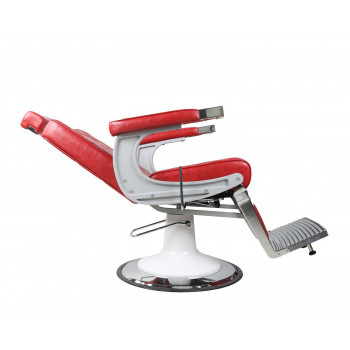 Barber Chair - THE EMPEROR - Herrenstuhl - Red