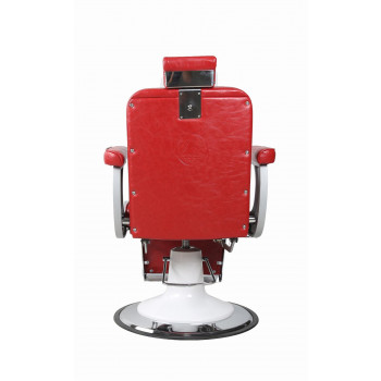 Barber Chair - THE EMPEROR - Herrenstuhl - Red