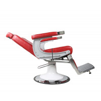 Barber Chair - THE EMPEROR - Herrenstuhl - Red