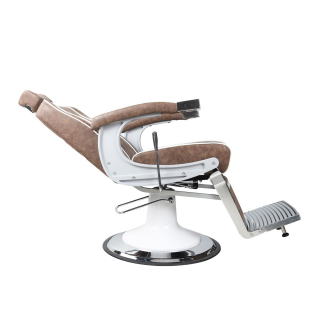 Barber Chair - LUXURY - Herrenstuhl - Vintage Light Brown