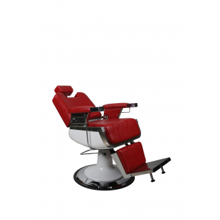 Barber Chair - DELUXE - Herrenstuhl - Red