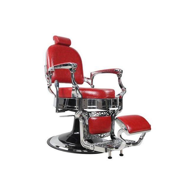 Barber Chair - OVALO - Herrenstuhl - Red