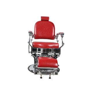 Barber Chair - OVALO - Herrenstuhl - Red