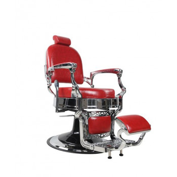 Barber Chair - OVALO - Herrenstuhl - Red