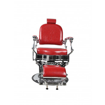 Barber Chair - OVALO - Herrenstuhl - Red
