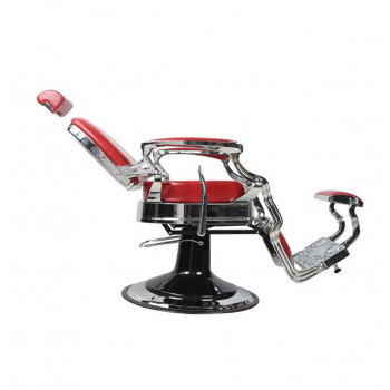 Barber Chair - OVALO - Herrenstuhl - Red
