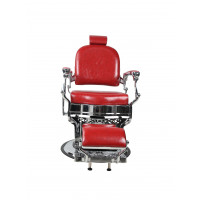 Barber Chair - OVALO - Herrenstuhl - Red